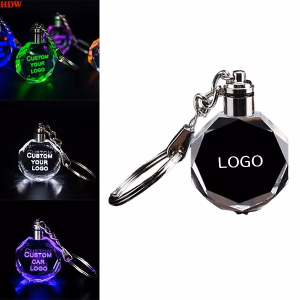 Crystal Pendant Keychain