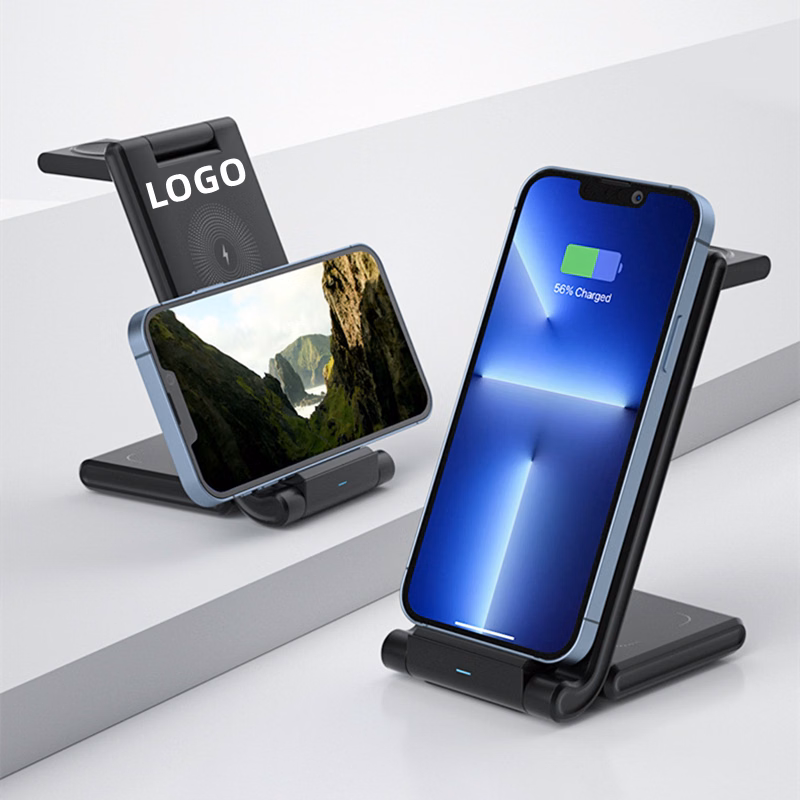 Foldable 3-In-1 Wireless Charging Station