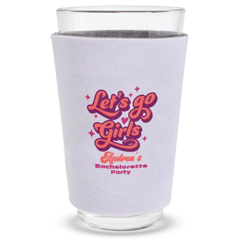 Full Color Foam Pint Glass Sleeves 1