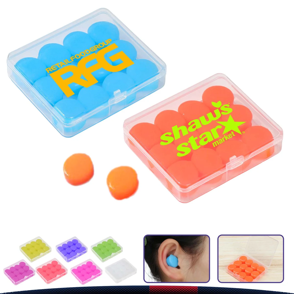 Naisk Moldable Silicone Earplugs 1