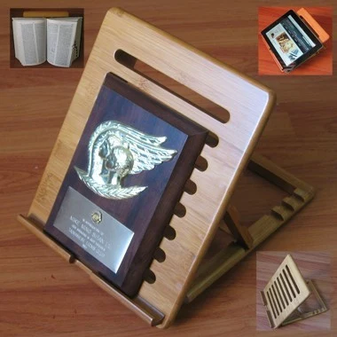 Eco Bamboo Ipad / Book / Picture Stand 1