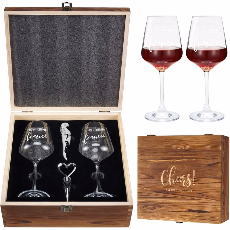 Wine Glasses Wedding Gifts for Couples