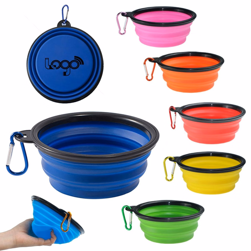 MOQ50 Space Saving Collapsible Pet Bowl