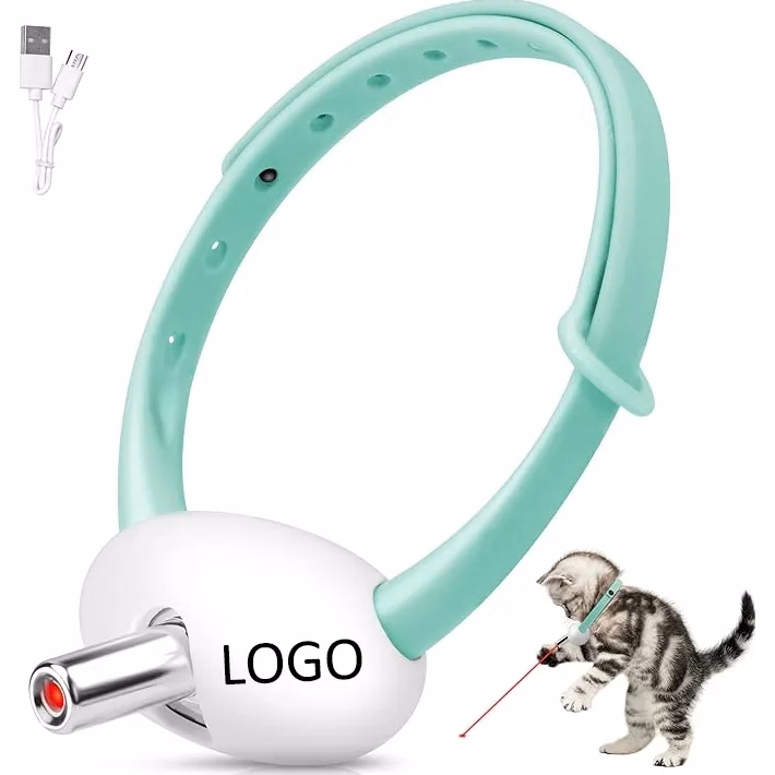 USB Rechargeable Automatic Laser Cat Toy Collar