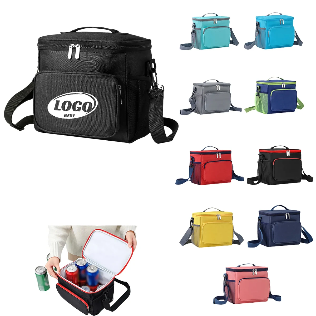 Picnic Insulated Cooler Lunch Bag Waterproof 1