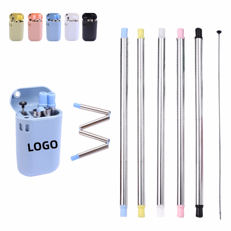 Eco-Friendly Collapsible Reusable Straw