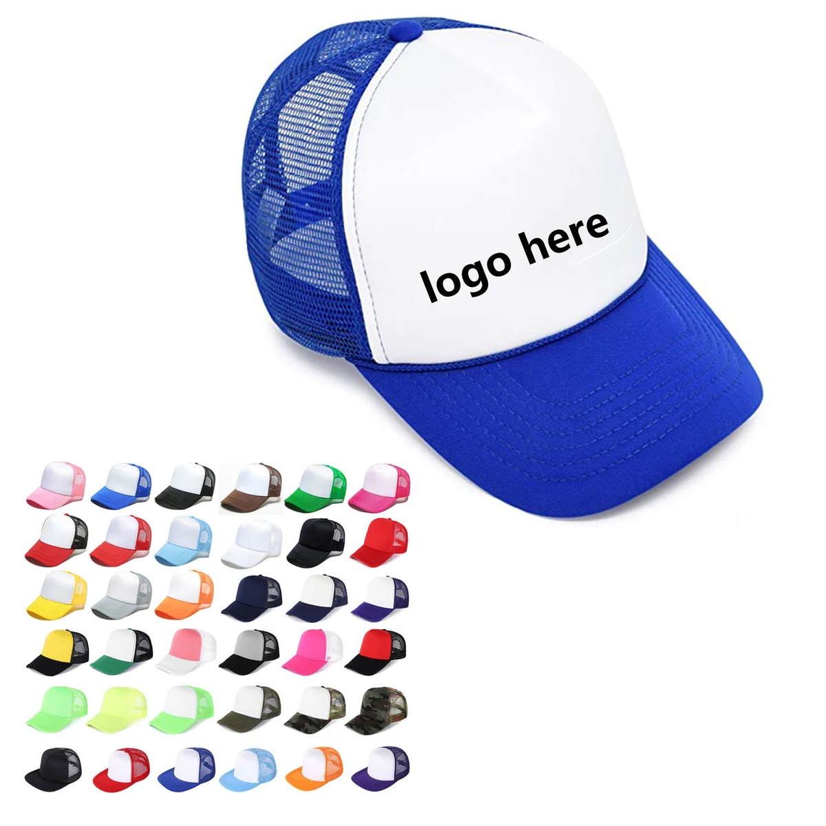 Two Tone Trucker Hat 1