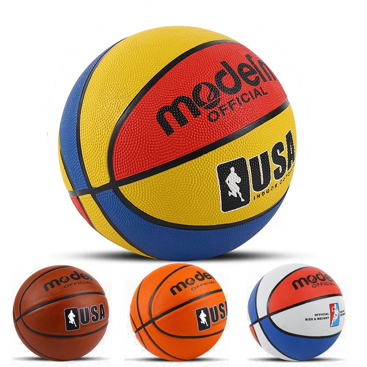 7 Inches Rubber Children Basketball 1