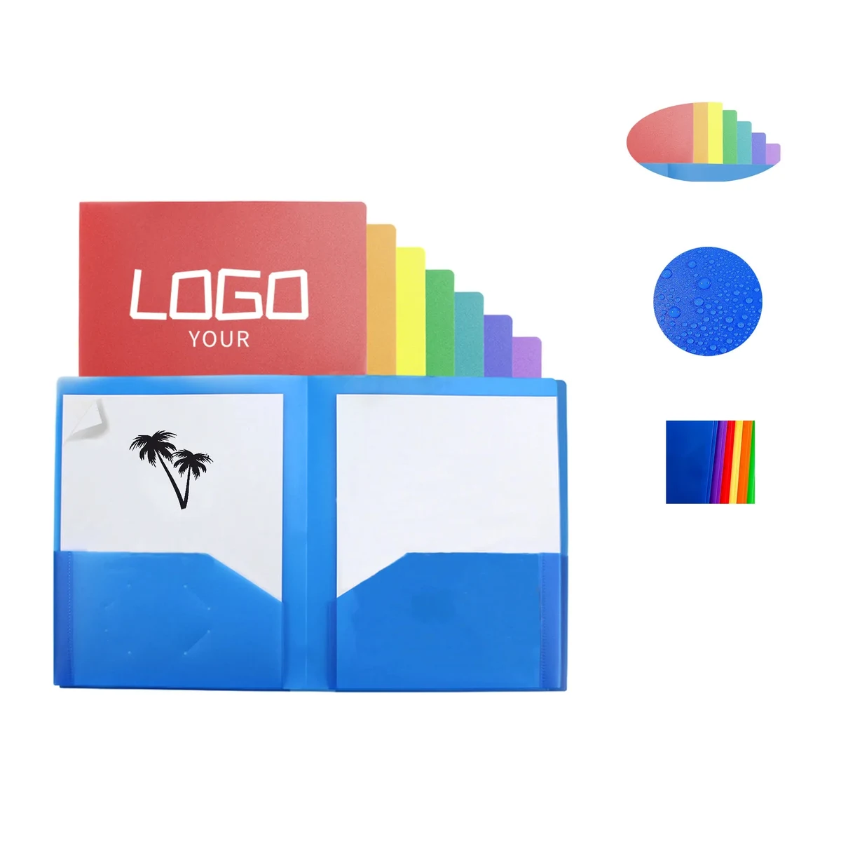 A4 Double Pocket Expanding File Folder 1