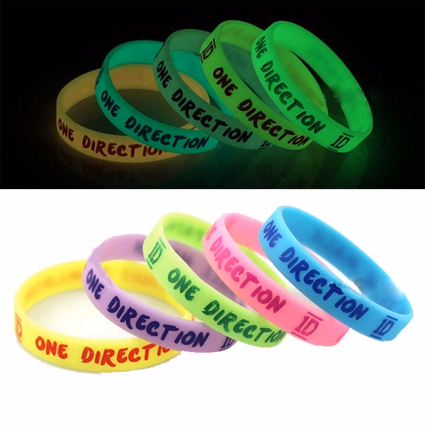 Glow in Dark Silicone Bracelet