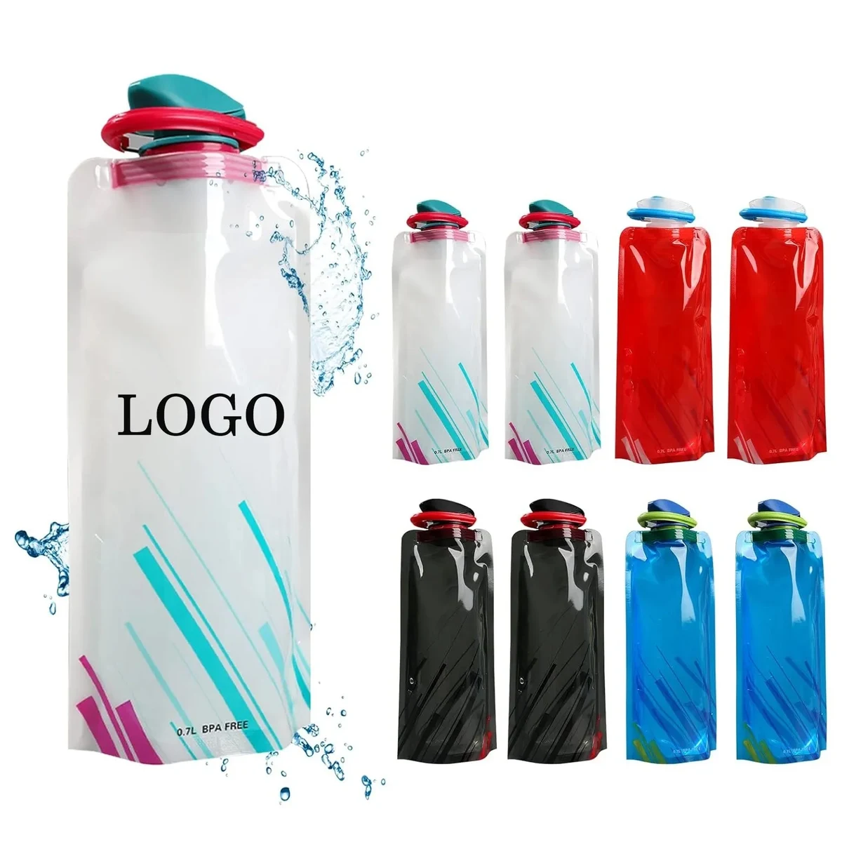Pe Plastic Folding Water Bag 1