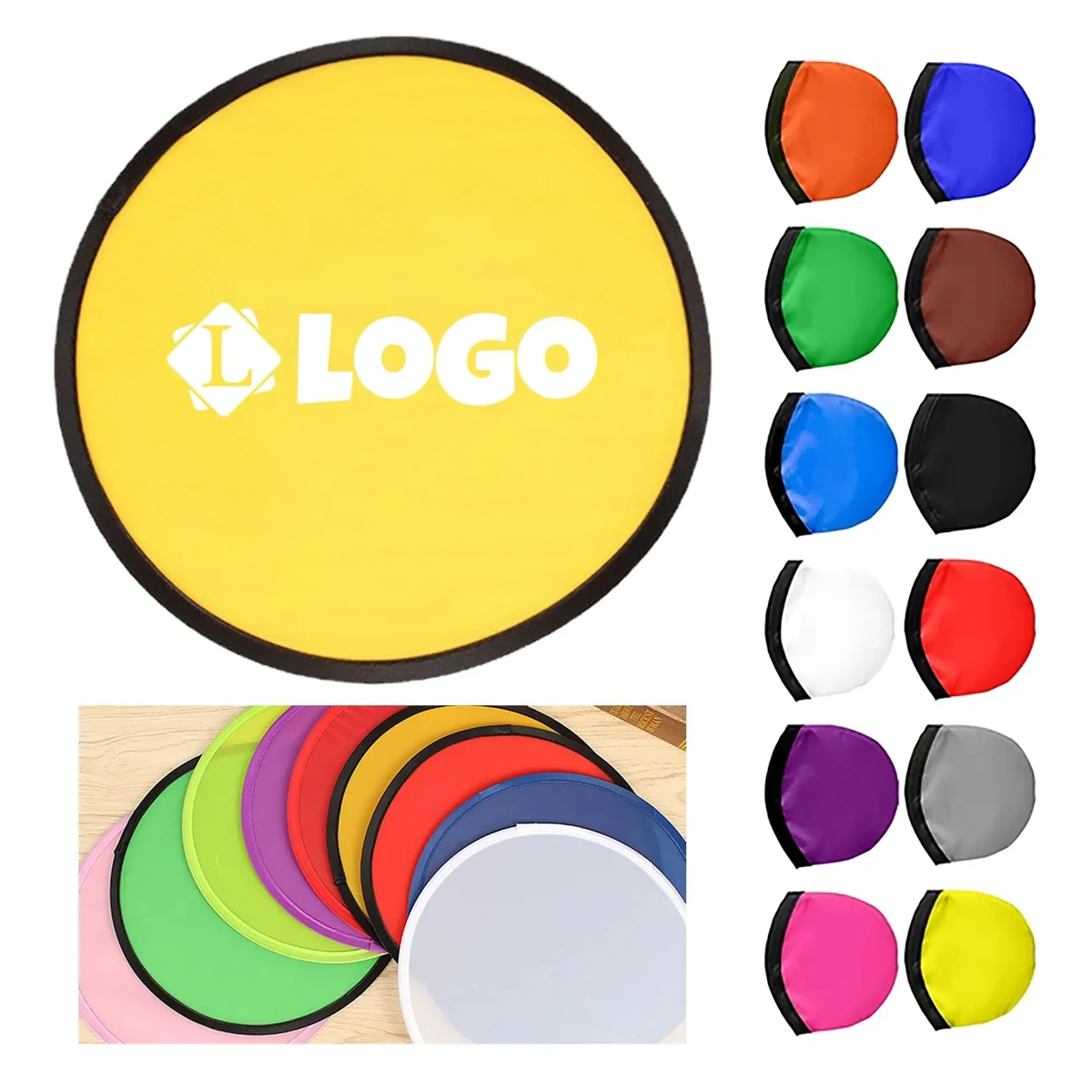 Pop Up Foldable Flying Disc Fan 1