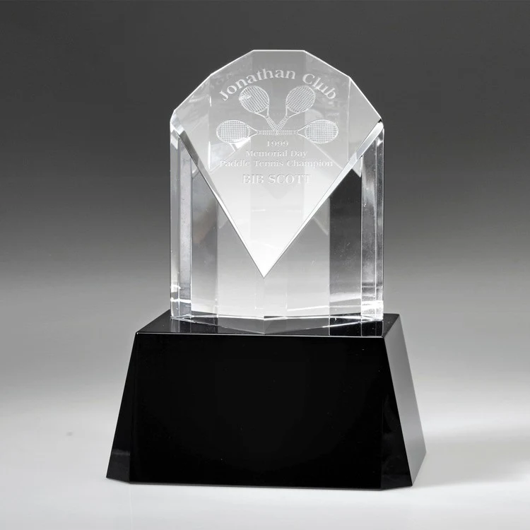 3-1/2" Peacock Crystal Award_D163CA 1