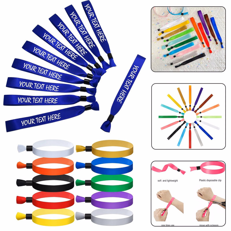 Polyester Full Color Event Wristband for Trade Shows