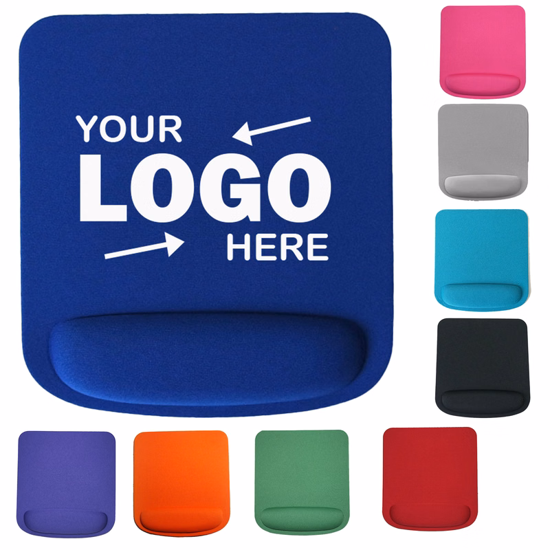 Multi-Color EVA Mouse Pad with Wrist Rest Soft & Skin-Friendly