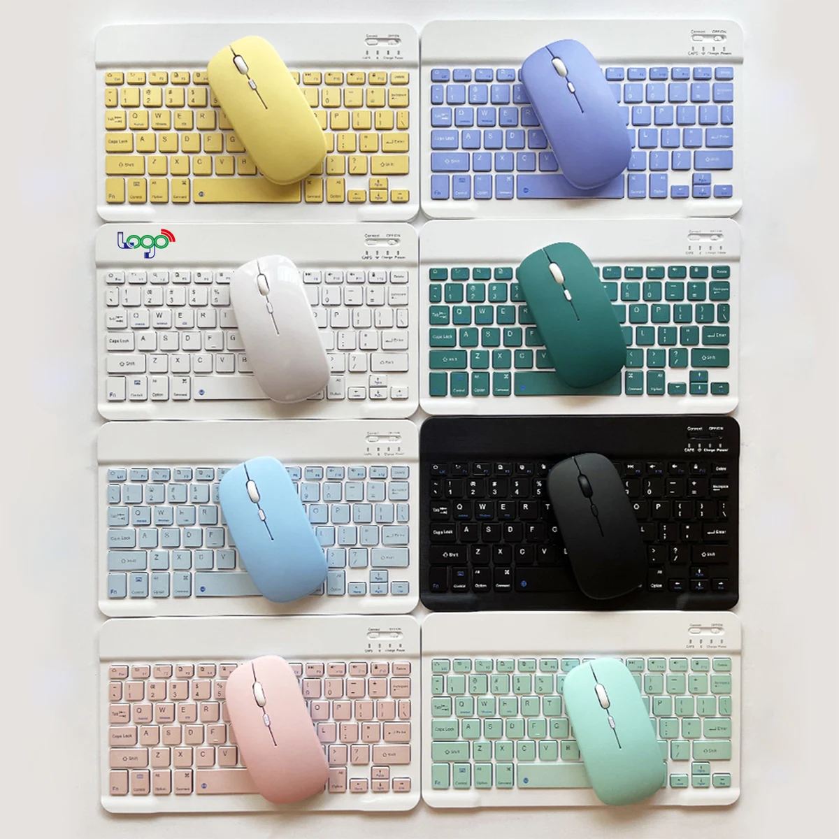 MOQ 50 Wireless Keyboard and Mouse Set, Ergonomic Design 1
