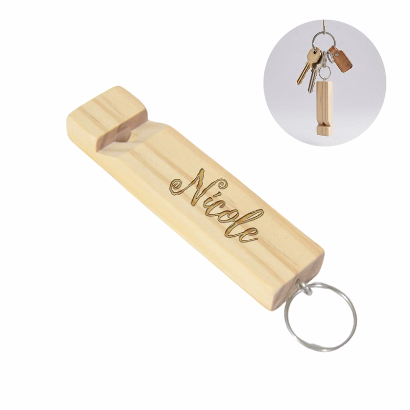 Educational Wooden Train Whistle