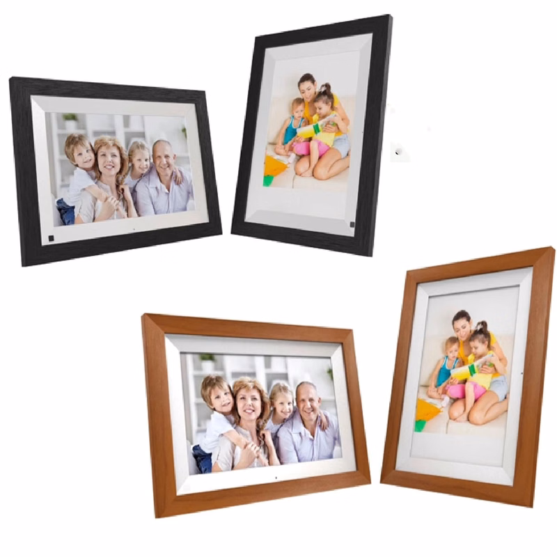 10.1" Diigital Photo Wood Frame
