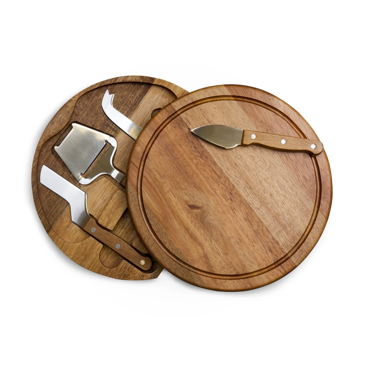 Acacia Circo Cheese Cutting Board & Tools Set 1