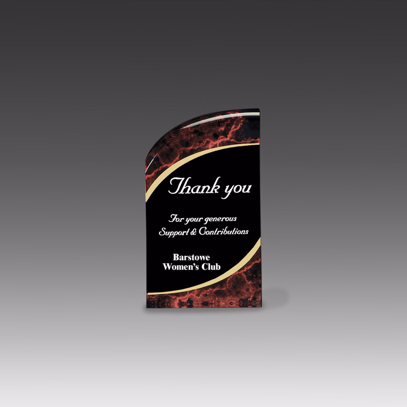 Radiance Marble Graphic Award (3"x6"x1")