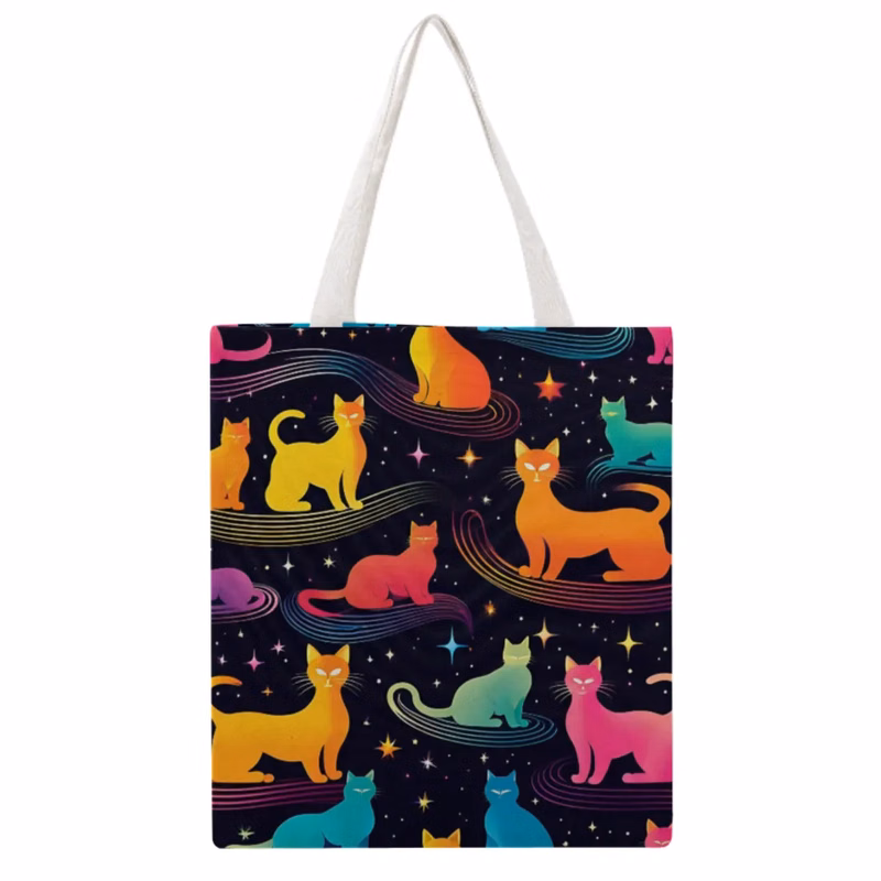 Canvas Tote Bag with Logo