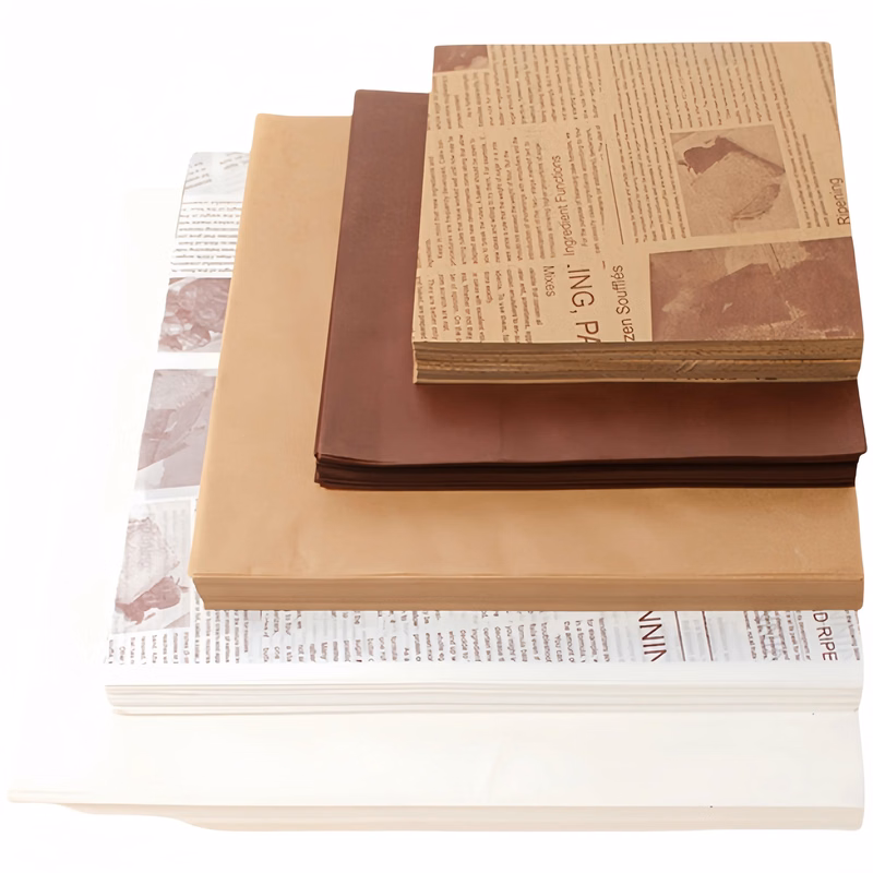 Oil-proof Customized Hamburger Paper