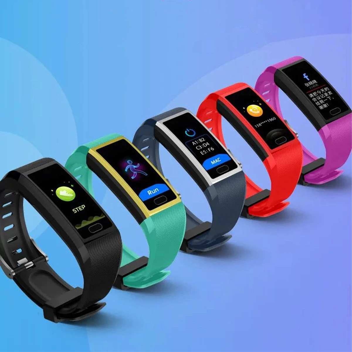 Activity Tracker Waterproof Smart Fitness Band 1