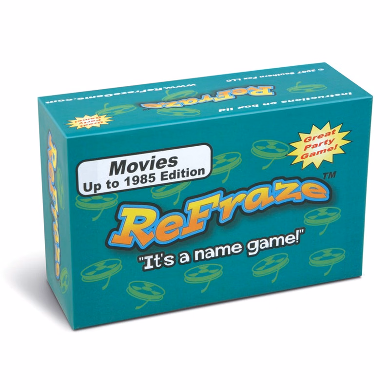 Re-Fraze Movie Edition - Up To 1985 Ages 8+