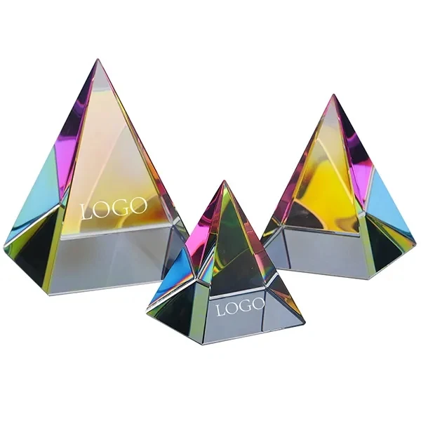 Pharaoh's crystal Pyramid Paperweight 1