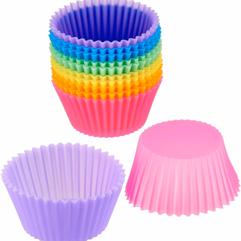 Reusable Silicone Round Baking Cups