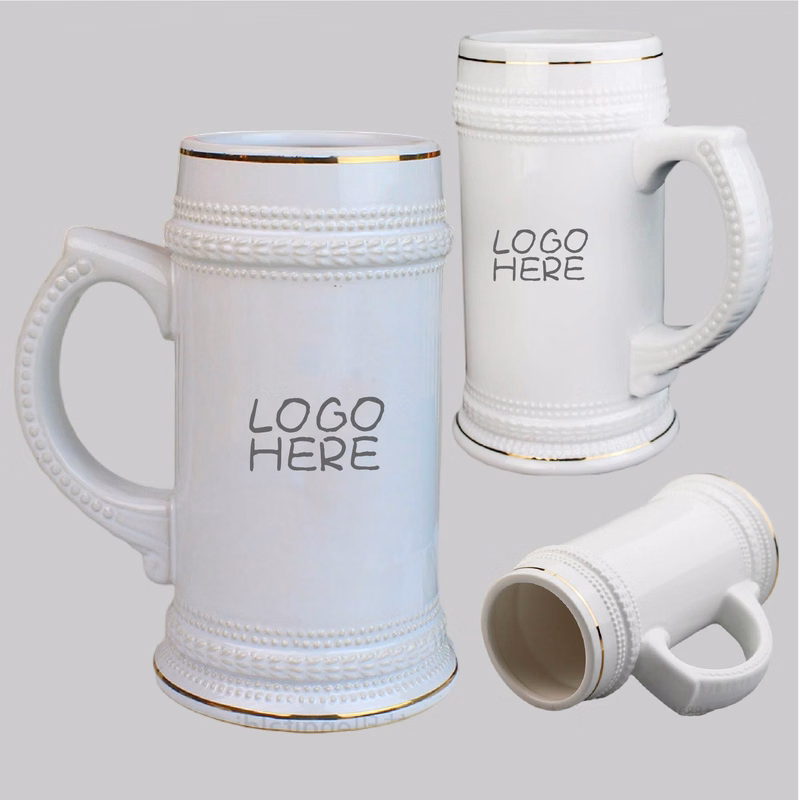 22 Oz. Ceramic Tankard