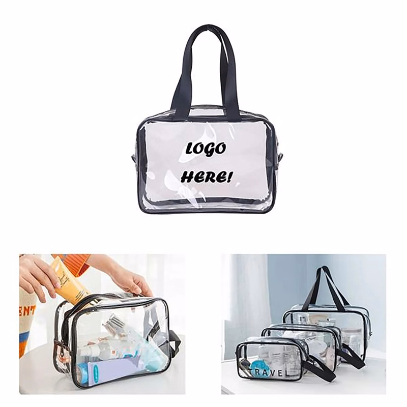 PVC Waterproof Portable Cosmetic Bag