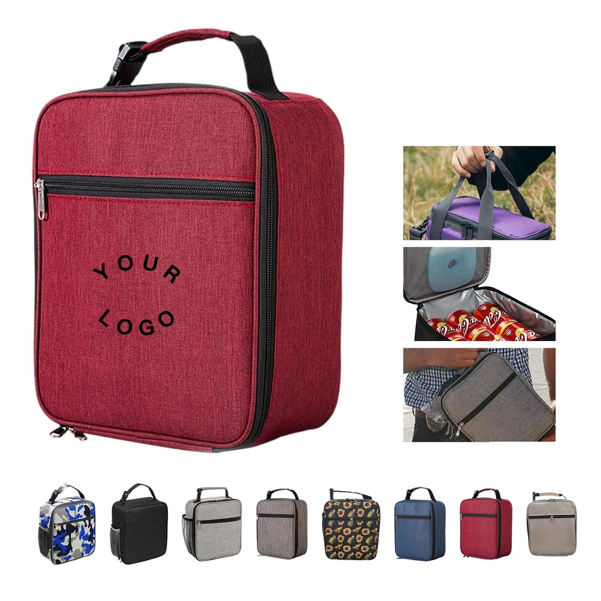 Portable Cooler Bag with PEVA Lining 1
