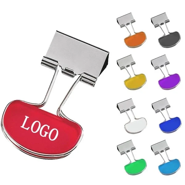 Custom Metal Binder Flip Clip 1
