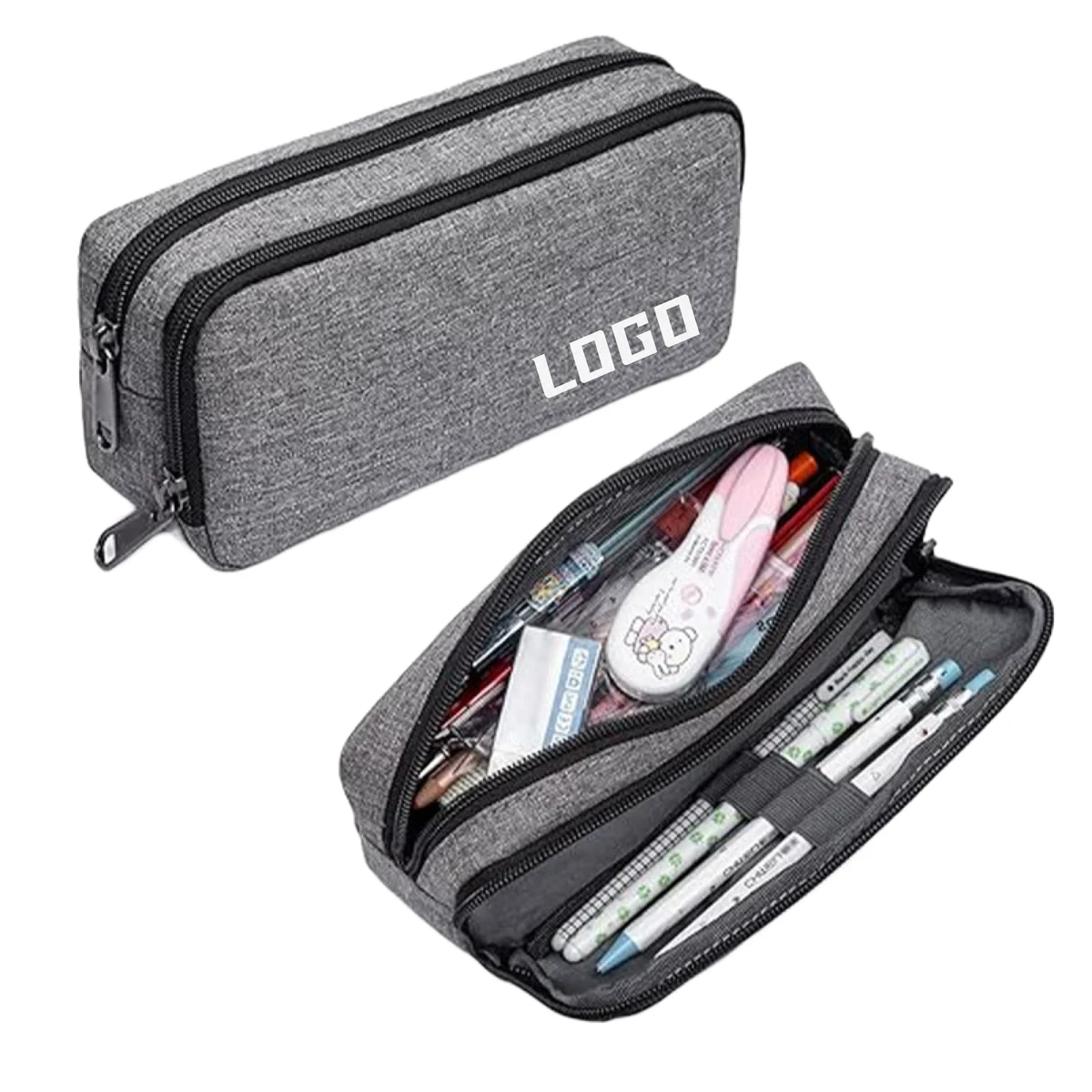 Large Capacity Water-Resistant Double Layer Oxford Pouch 1