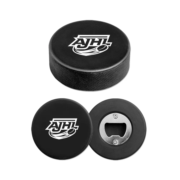 Hockey Puck Bottle Opener 1