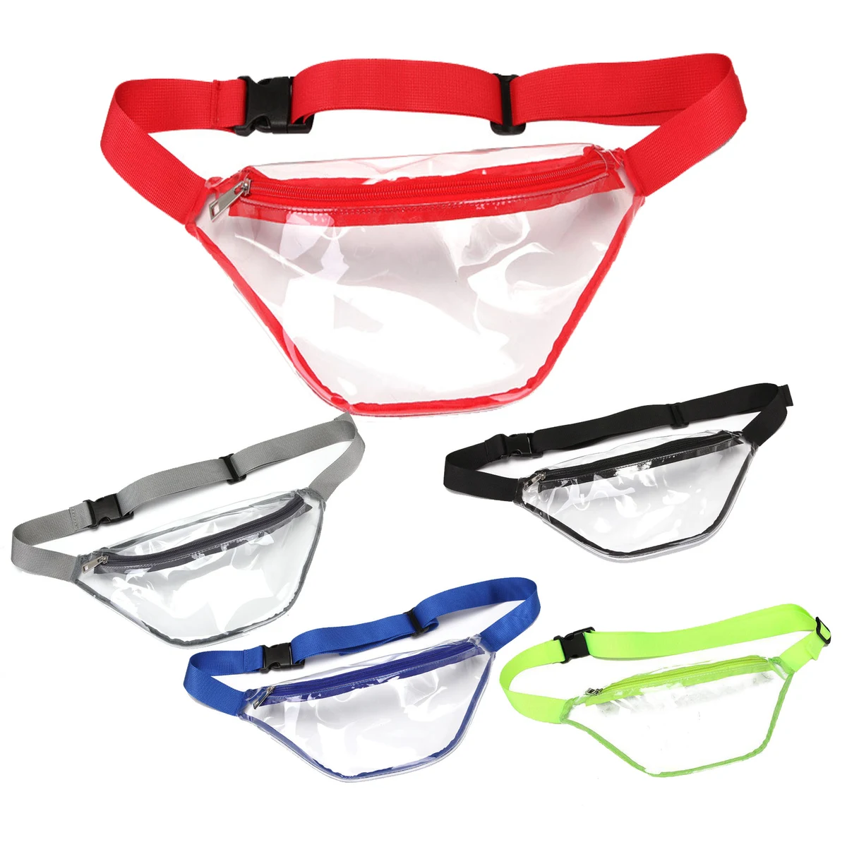 Transparent PVC Waterproof Fanny Pack 1