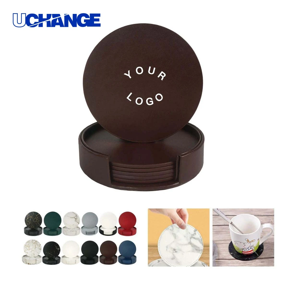 Ceramic Coaster Desk Protection Drink Mat 1