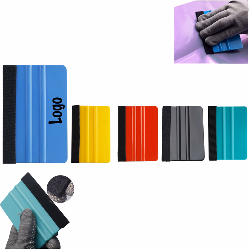 Car Window Tinting Tool Double-Sided Plastic Squeegee