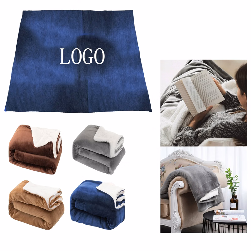 Thick Double Layer Flannel Blanket