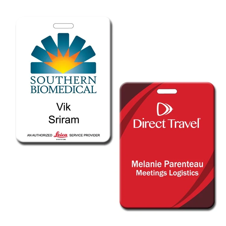 The Atlas full color name badge 3"x 4" 1