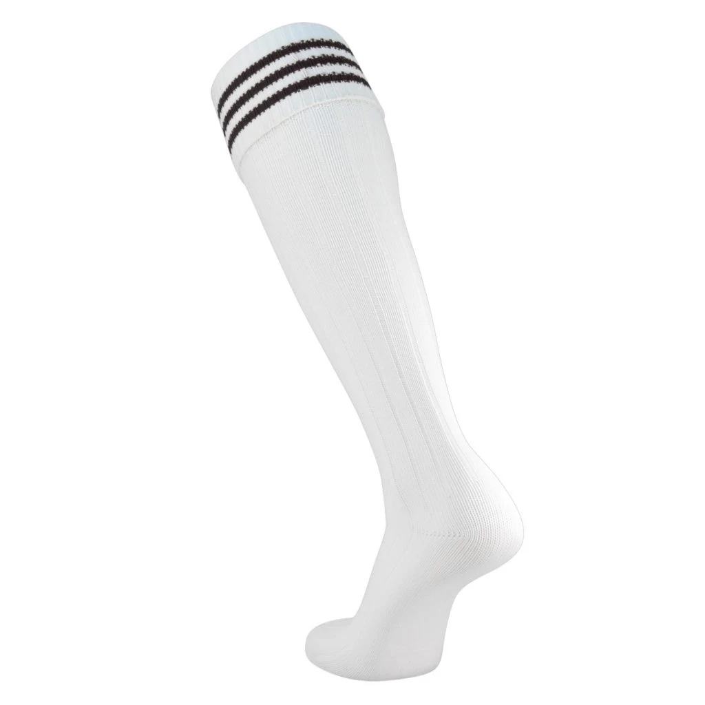 European Striped Soccer Socks Fold Down Top 1