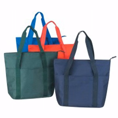 Polyester Zippered Tote Bag