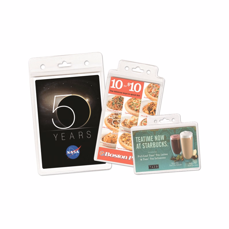 2 1/4"x3 3/4" Pouch Insert Cards (Style 422)