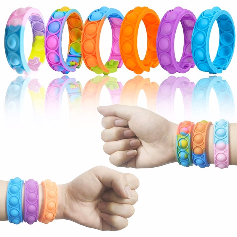 camouflage Bubble Sensory Fidget Wristband