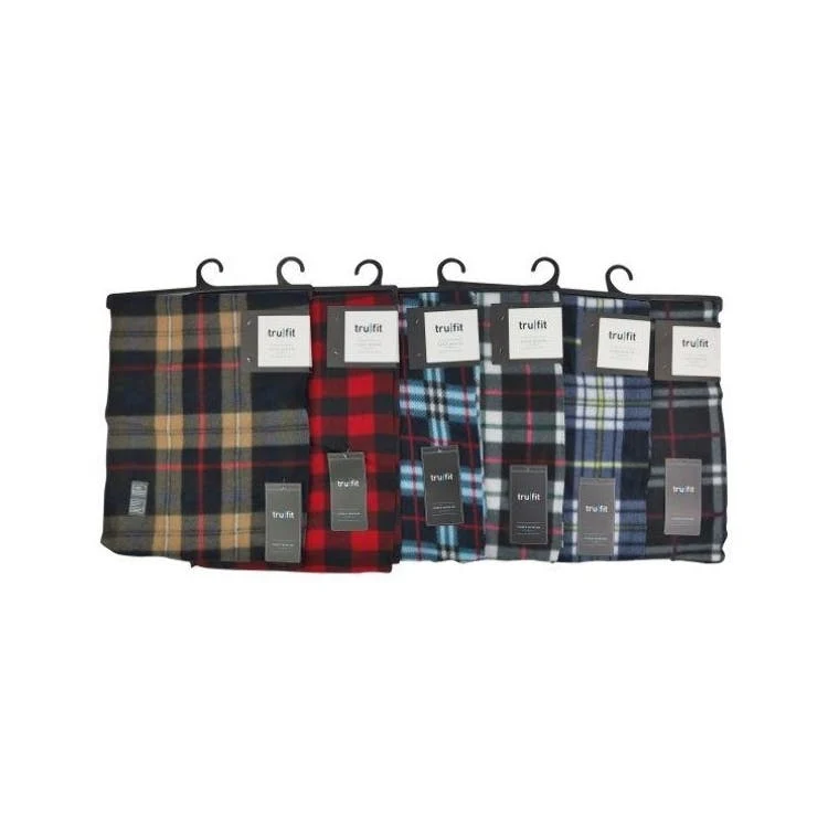 Polar Fleece Scarves - Assorted Plaid 1