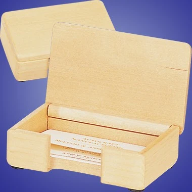 MAPLEWOOD DESKTOP CARD HOLDER 1