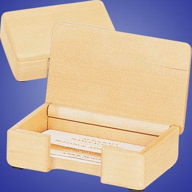 MAPLEWOOD DESKTOP CARD HOLDER