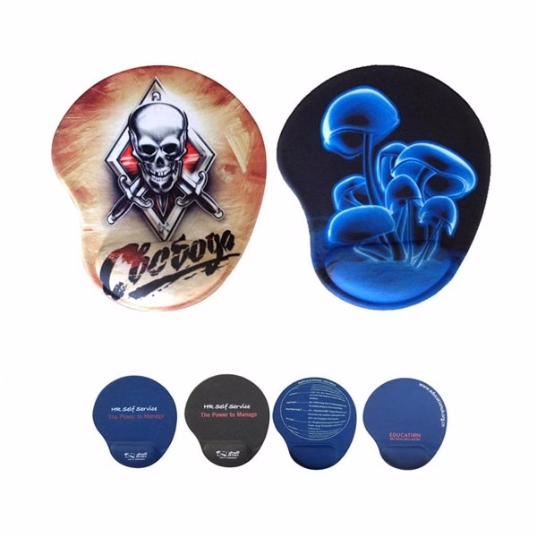 Silicone Mouse Pad Desk Mat with Gel Wrist Rest