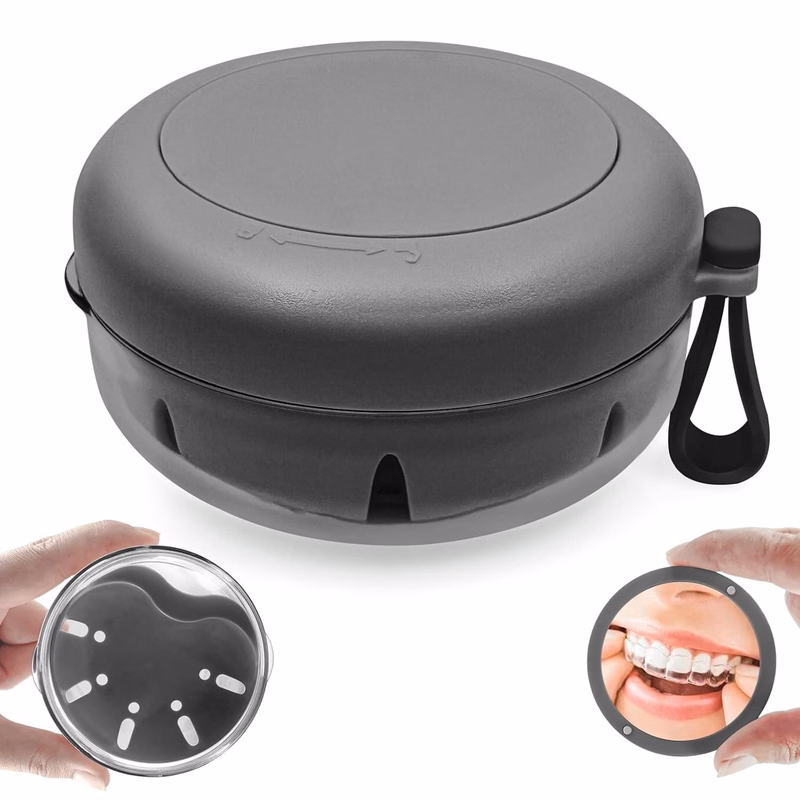 Denture Case With Mirror